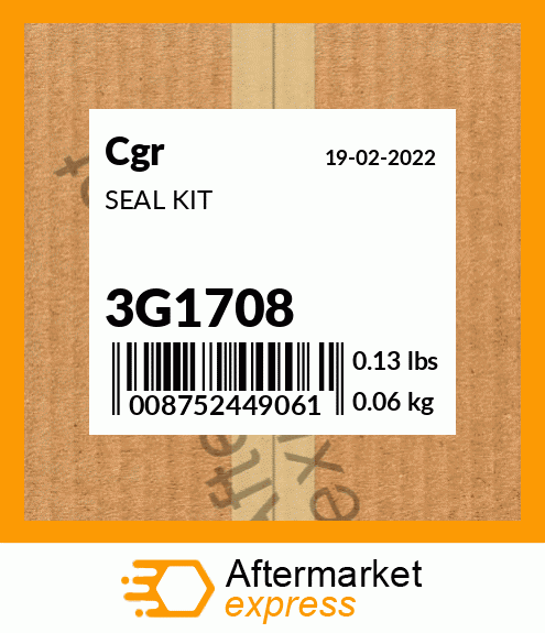 SEAL KIT 3G1708