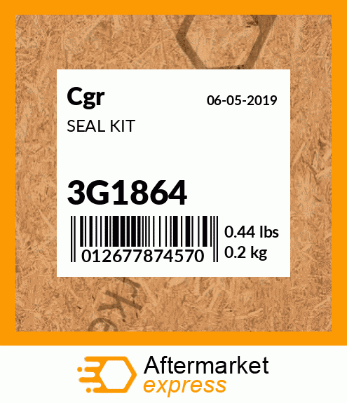 SEAL KIT 3G1864