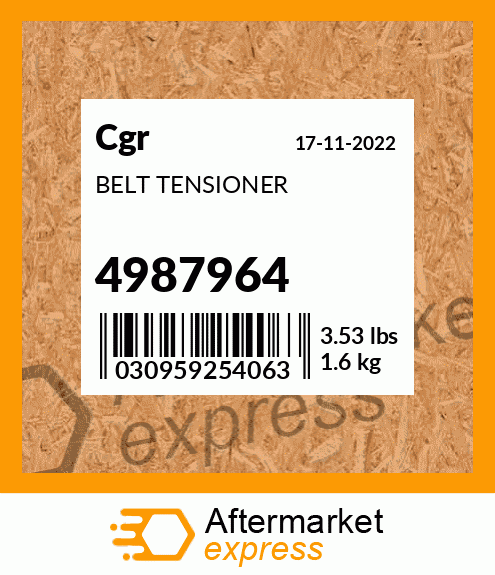 BELT TENSIONER 4987964