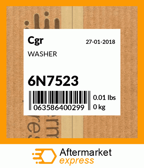 WASHER 6N7523
