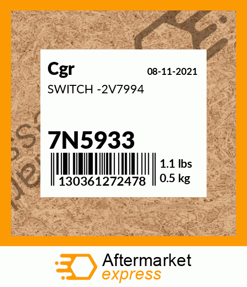 SWITCH -2V7994 7N5933