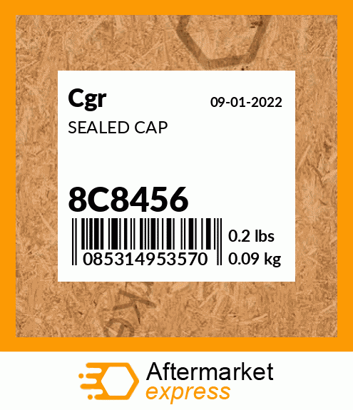 SEALED CAP 8C8456