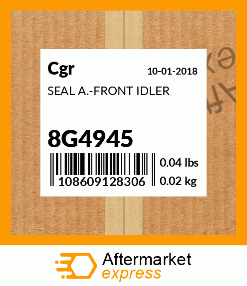 SEAL A.-FRONT IDLER 8G4945