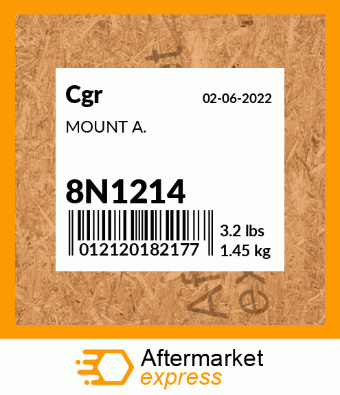 MOUNT A. 8N1214