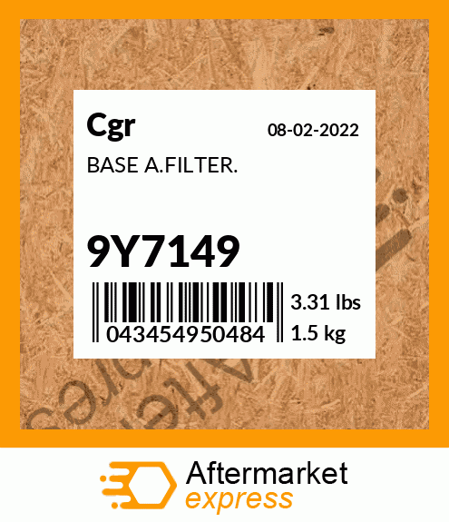 BASE A.FILTER. 9Y7149