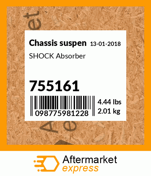 Spare part 755161 + SHOCK Absorber