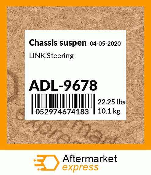 Spare part ADL-9678 + LINK,Steering