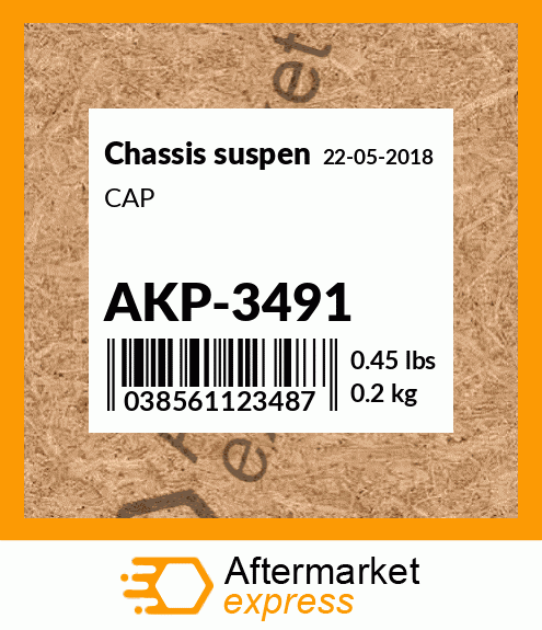 Spare part AKP-3491 + CAP