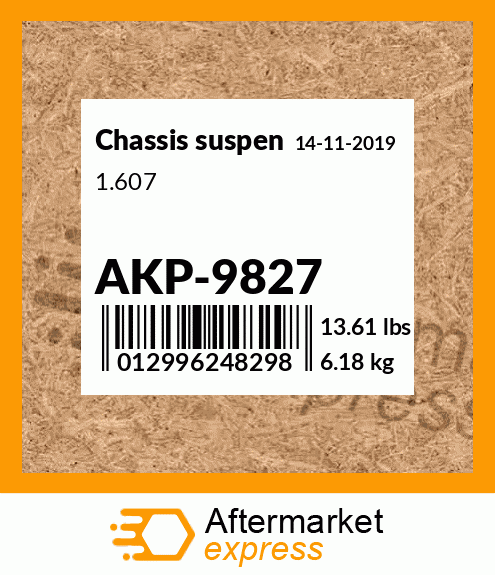 Spare part AKP-9827 + 1.607