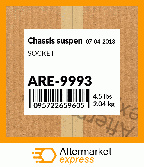 Spare part ARE-9993 + SOCKET