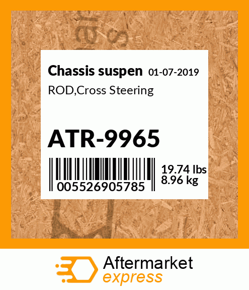 Spare part ATR-9965 + ROD,Cross Steering