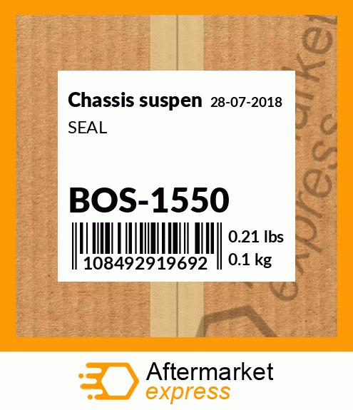 Spare part BOS-1550 + SEAL