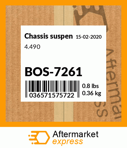 Spare part BOS-7261 + 4.490