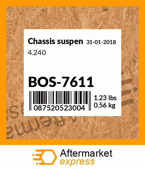 Spare part BOS-7611 + 4.240