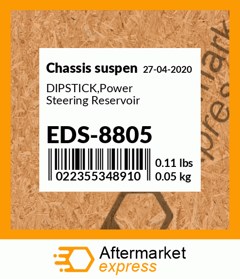 Spare part EDS-8805 + DIPSTICK,Power Steering Reservoir