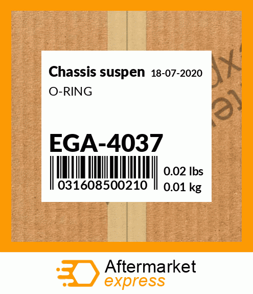 Spare part EGA-4037 + O-RING