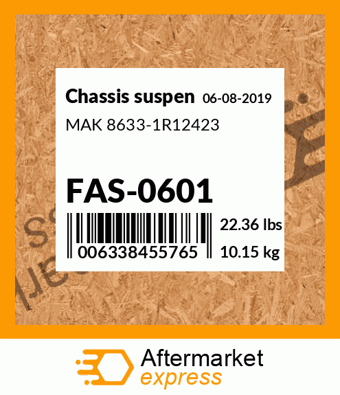 Spare part FAS-0601 + MAK 8633-1R12423