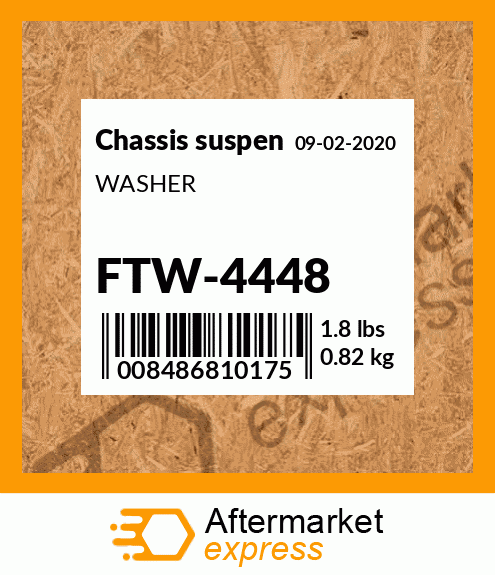 Spare part FTW-4448 + WASHER