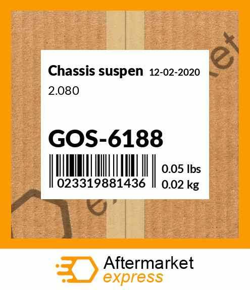 Spare part GOS-6188 + 2.080