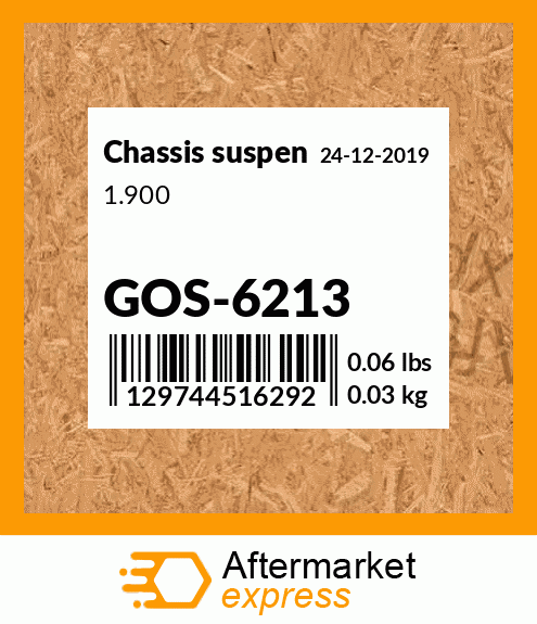 Spare part GOS-6213 + 1.900