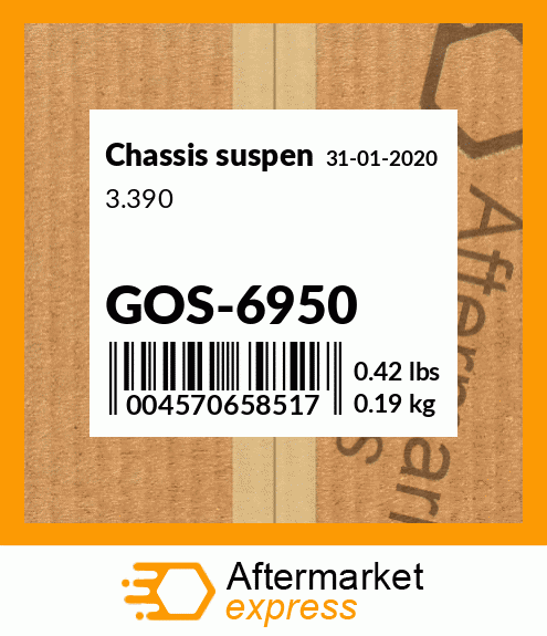 Spare part GOS-6950 + 3.390