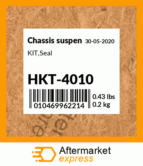 Spare part HKT-4010 + KIT,Seal