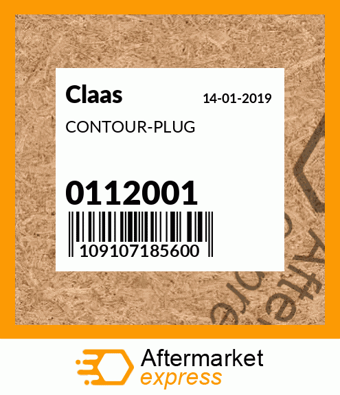 Spare part 0112001 + CONTOUR-PLUG