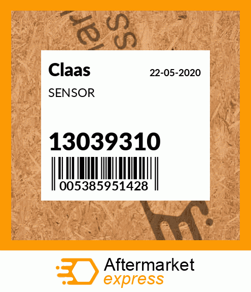 Spare part 13039310 + SENSOR