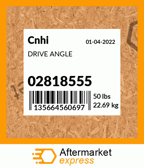 Spare part 02818555 + DRIVE ANGLE