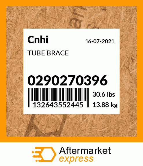 Spare part 0290270396 + TUBE BRACE