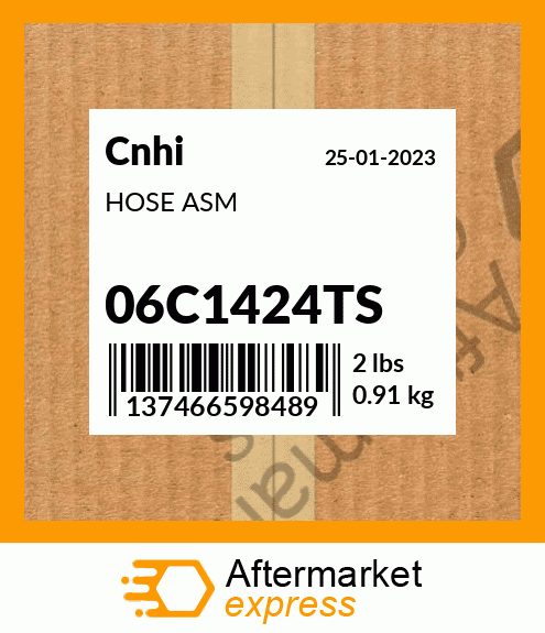 Spare part 06C1424TS + HOSE ASM