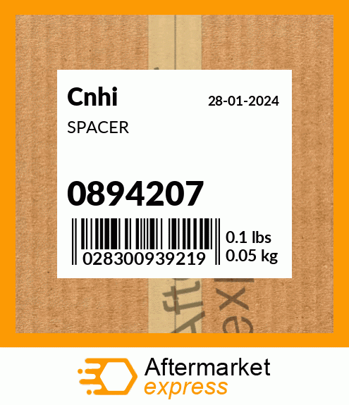 Spare part 0894207 + SPACER