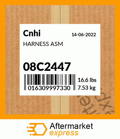 Spare part 08C2447 + HARNESS ASM