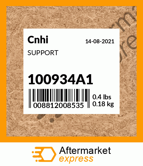 Spare part 100934A1 + SUPPORT