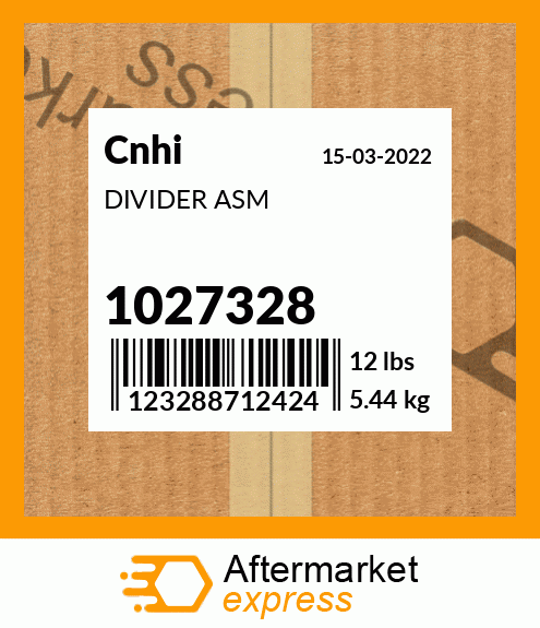 Spare part 1027328 + DIVIDER ASM