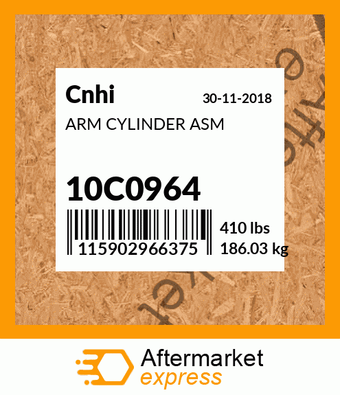 Spare part 10C0964 + ARM CYLINDER ASM