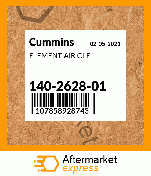 Spare part 140-2628-01 + ELEMENT AIR CLE