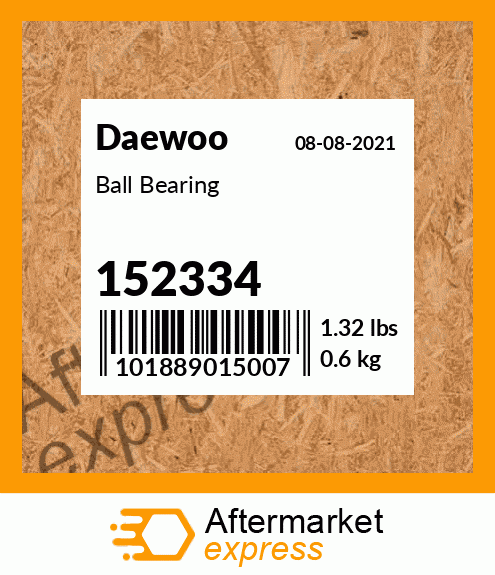 Spare part 152334 + Ball Bearing