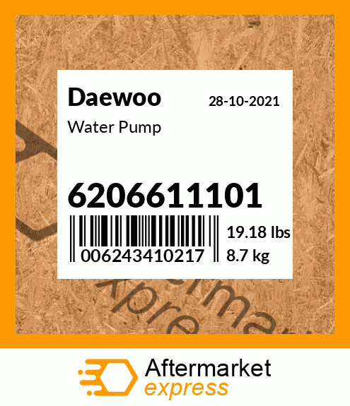 Spare part 6206611101 + Water Pump