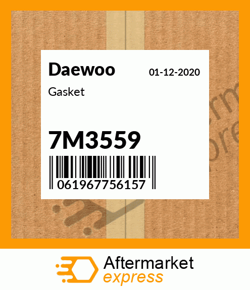 Spare part 7M3559 + Gasket