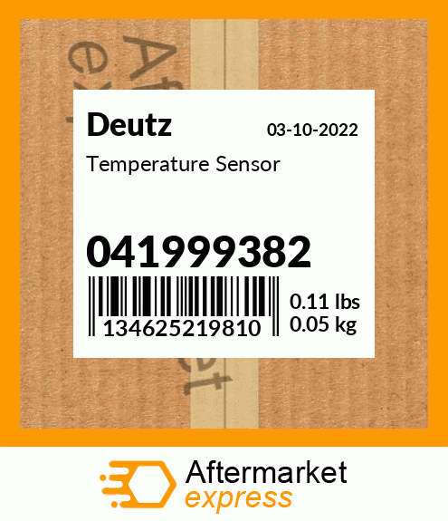 Spare part 041999382 + Temperature Sensor