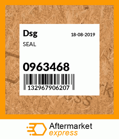 Spare part 0963468 + SEAL