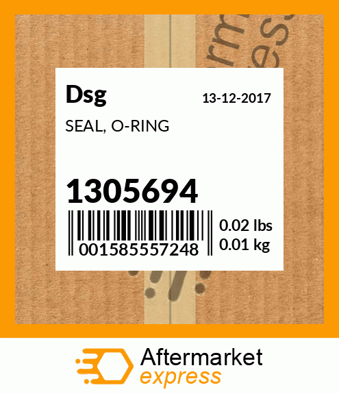 Spare part 1305694 + SEAL, O-RING