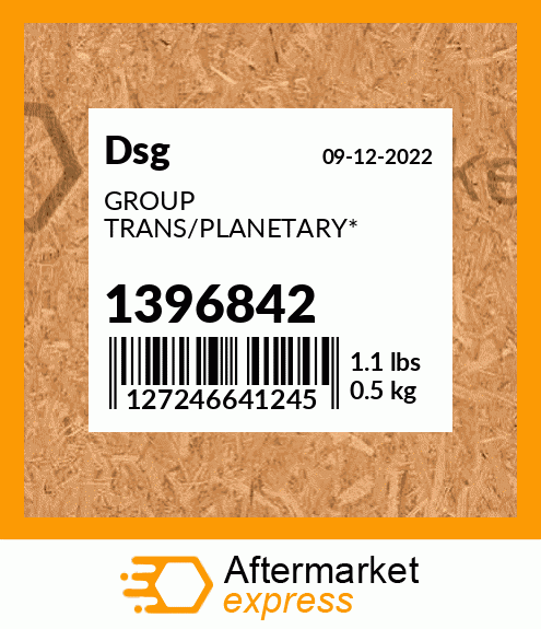 Spare part 1396842 + GROUP TRANS/PLANETARY*