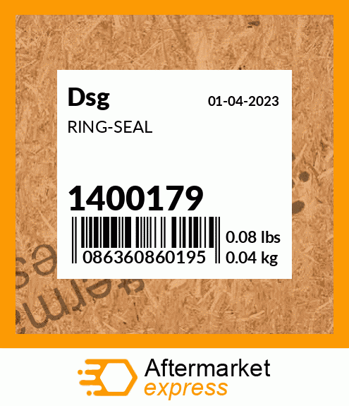 Spare part 1400179 + RING-SEAL