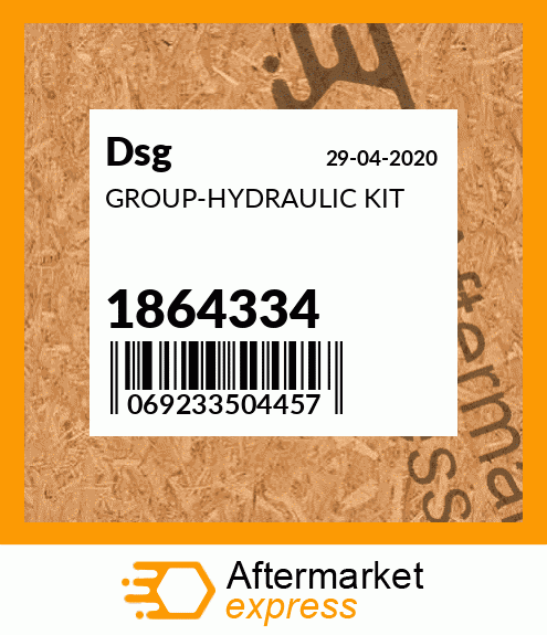 Spare part 1864334 + GROUP-HYDRAULIC KIT