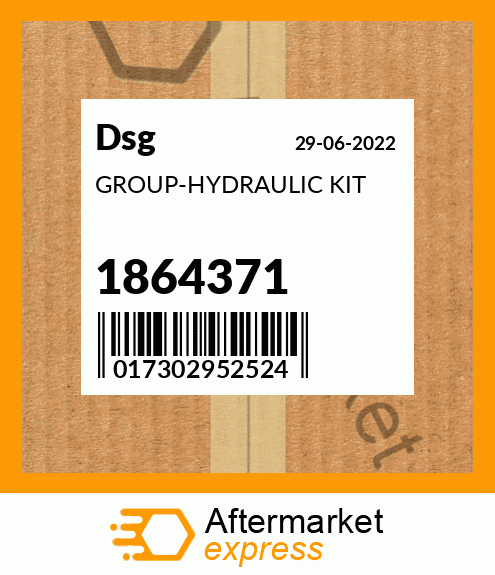 Spare part 1864371 + GROUP-HYDRAULIC KIT