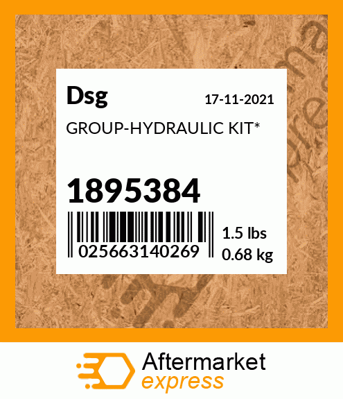 Spare part 1895384 + GROUP-HYDRAULIC KIT*