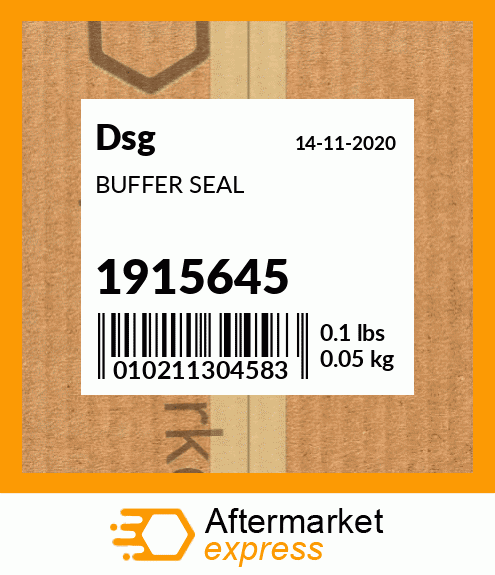 Spare part 1915645 + BUFFER SEAL