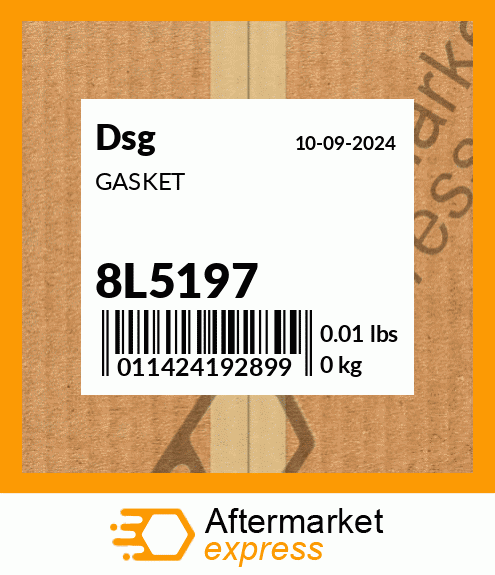 Spare part 8L5197 + GASKET